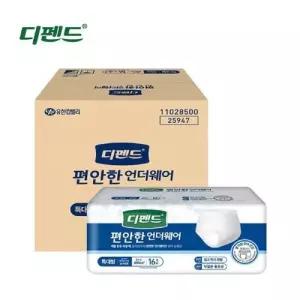 (16매X4팩) 디펜드 언더웨어 수퍼 특대형 성인 기저귀/성인용/노인/실버용/어르신/요양/기관/환자용/어른