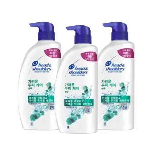헤드앤숄더 가려운두피 샴푸 850ml 3개