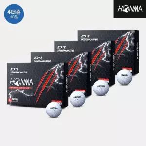 [4더즌 48알]2023  D1 스피드몬스터 골프볼[3피스][화이트]