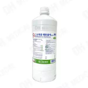 그린제약 소독용에탄올 1L