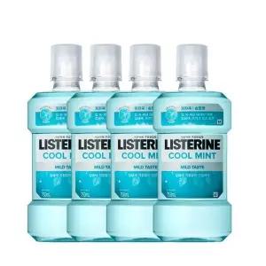 리스테린 쿨민트 마일드 750ml X 4개