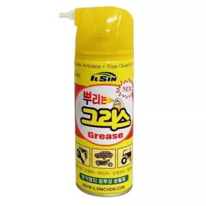 일신 뿌리는 그리스 스프레이 방청 윤활제 녹방지 420ml