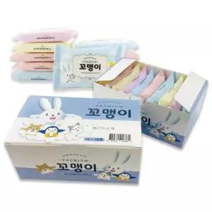 VBC 꼬맹이물티슈 (대 10매입x10팩)X소박스 4개