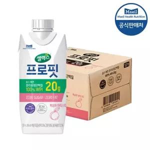 셀렉스 프로핏 드링크 WPI 복숭아 330ml 12팩 헬스 보충제