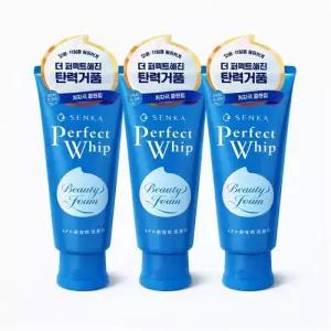 [웰빙창고] 센카 퍼펙트 휩 페이셜 워시 120g x 3개