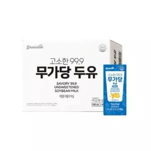 그레인랩 고소한99.9 무가당두유 40팩 x 1박스