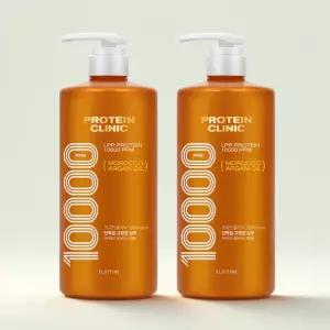 엘라스틴 프로틴클리닉 고영양 샴푸 1000ml 2개