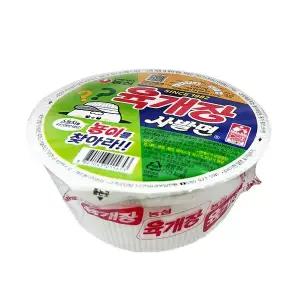 농심 육개장 사발면 86gx24개/1BOX 국민라면 캠핑 비상식량