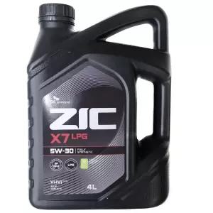 ZIC/엔진오일/프리미엄/지크X7 LPG 5W30 4L