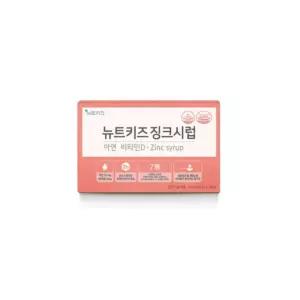 뉴트키즈 키즈 유아 아연 징크 시럽 144ml 3개