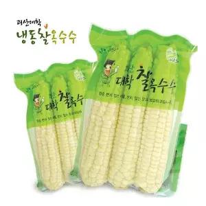 [명가일품] 괴산대학 냉동 찰옥수수 30개(15-17cm)(10팩x3개입)