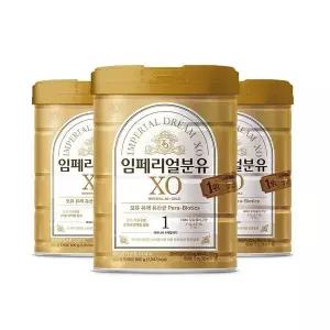 [신세계라이브쇼핑]임페리얼분유XO 골드 1단계 800gx3캔 (태어나서 6개월까지)