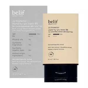 빌리프 UV 프로텍터 스탠바이유 베이직 비비 50ml 자연스러운 피부 톤 보정