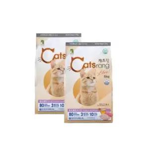 [셀러허브]캐츠랑 리브레 5kg 2개 고양이사료 길고양이 길냥이 (S44295459)