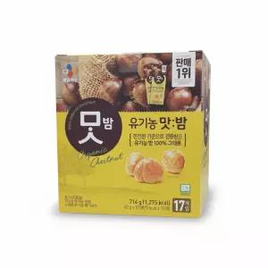 유기농 맛밤 714g (42g X 17개)