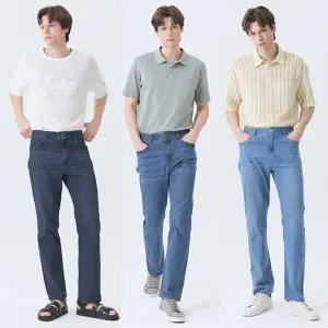 [뱅뱅] 남성 라이크라 썸머데님