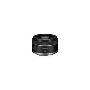 캐논 RF50mm F1.8 STM 렌즈, 고정 초점 거리 프라임 EOS R 시리즈 미러리스 카메라와 호환, 블랙