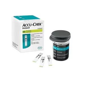 혈당시험지 당뇨체크지 - 아큐첵 인스턴트 측정검사종이 ( 50매 Accu Chek instant )