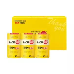 종근당건강 락토핏 골드 선물세트 100g 3개 + 쇼핑백
