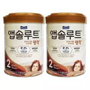앱솔루트 엄마의 선물 프리미엄 명작 2FL 2단계 800g 2개 / 써클
