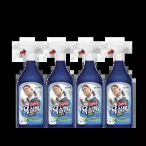 홈스타 맥스프레쉬 욕실용 500ml 4개