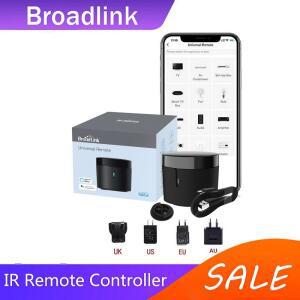 Broadlink RM4 미니 Wi-Fi 무선 전송은 가전 제품용 범용 IR 스마트 리모콘을 수신합니다.