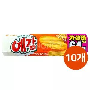 오리온 예감 치즈그라탕맛 64g x10 감자칩 사무실
