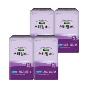 디펜드 스타일 패드 안심대용량 요실금 여성용 성인기저귀 14PX4팩 +금액대별 네이버페이증정