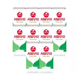 서울우유 멸균우유 1000ml x 10개 (1박스)