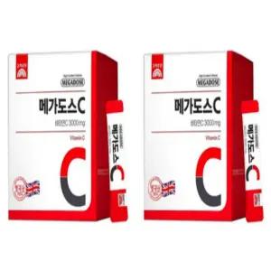 고려은단 메가도스C 비타민C 3000mg X 100포 (300g), 2개