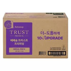 베베숲 트러스트 프리미엄 물티슈 캡형  80매 20개