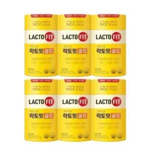 종근당 건강 락토핏 생유산균 골드 2g 50포 6박스