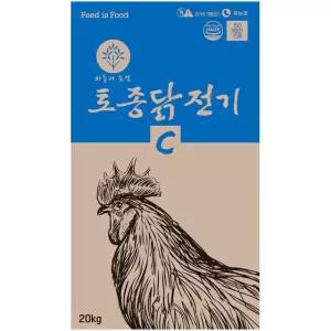 한일 토종닭전기 20kg 병아리사료 병아리모이 크럼블