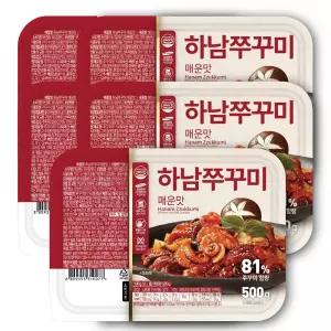 하남쭈꾸미 매운맛, 500g, 5개