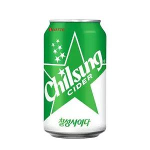 [하프클럽/기타]칠성사이다 355ml 24개 업소용