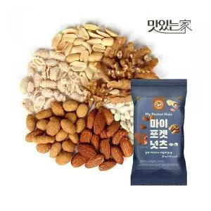 산과들에 하루견과 마이포켓넛츠 100낱봉 안주 간식