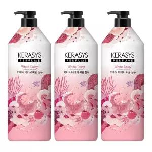 케라시스 퍼퓸 화이트 데이지 샴푸, 1L, 3개