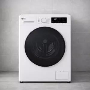 [LG]트롬 9kg 건조겸용 드럼세탁기 FY9WT 화이트 건조 4.5kg 스테인리스 세탁통