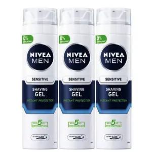 니베아 남성 면도용폼 센서티브 쉐이빙젤 200ml x 3개