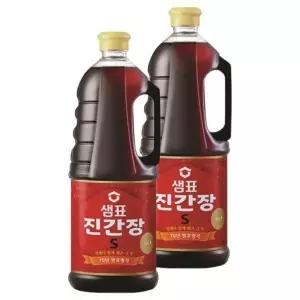 샘표 진간장 S 1.7L x 2개