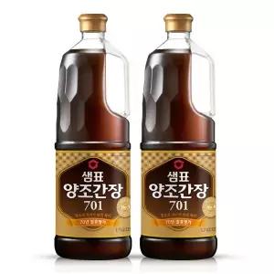 샘표 양조간장 701 1.7L 2개
