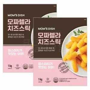 맘스터치 모짜렐라 치즈스틱 1kg x 2개