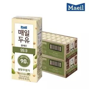 (매일우유)매일두유 99.9 두유 식물성 단백질 190ml 48팩