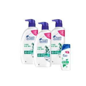 헤드앤숄더 가려운 두피케어 샴푸 850ml 3개 + 쿨멘솔 80ml 1개 증정