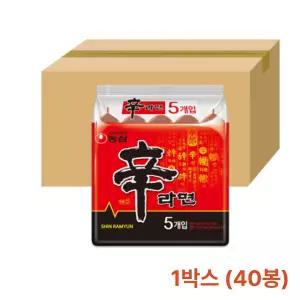 농심 신라면 봉지라면 120gx40봉(1박스)