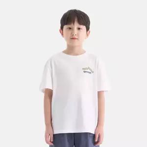 [보리보리/아웃도어프로덕츠 키즈]에센셜 파노라마 반팔티셔츠 (아이보리) OD262ISS04_IVY