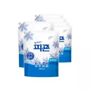 피죤 섬유유연제 리필 블루비앙카 2.3L,6개