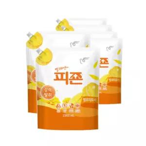 피죤 섬유유연제 리필 옐로미모사 2.3L, 6개