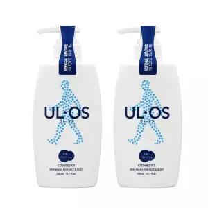 우르오스 스킨워시 k 500ml x2개 남성 페이스 바디 클렌저