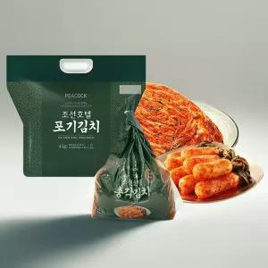 피코크 조선호텔김치 포기김치 4kg + 총각김치 1.5kg 세트 국내산
